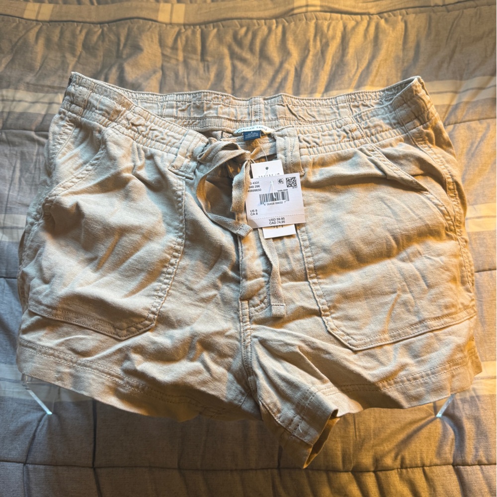 American Eagle Outfitters Tan Women's Cargo Shorts